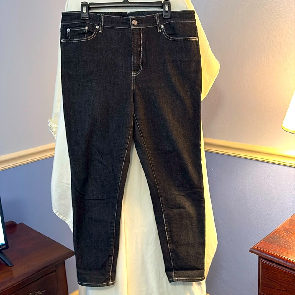 Lauren by Ralph Lauren Black Jeans